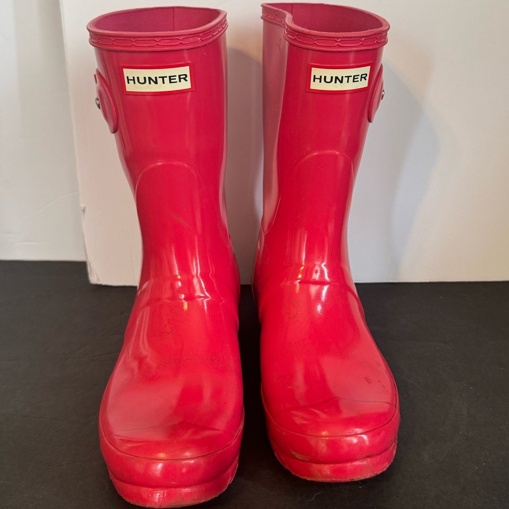 Hunter Rain Boots Pink